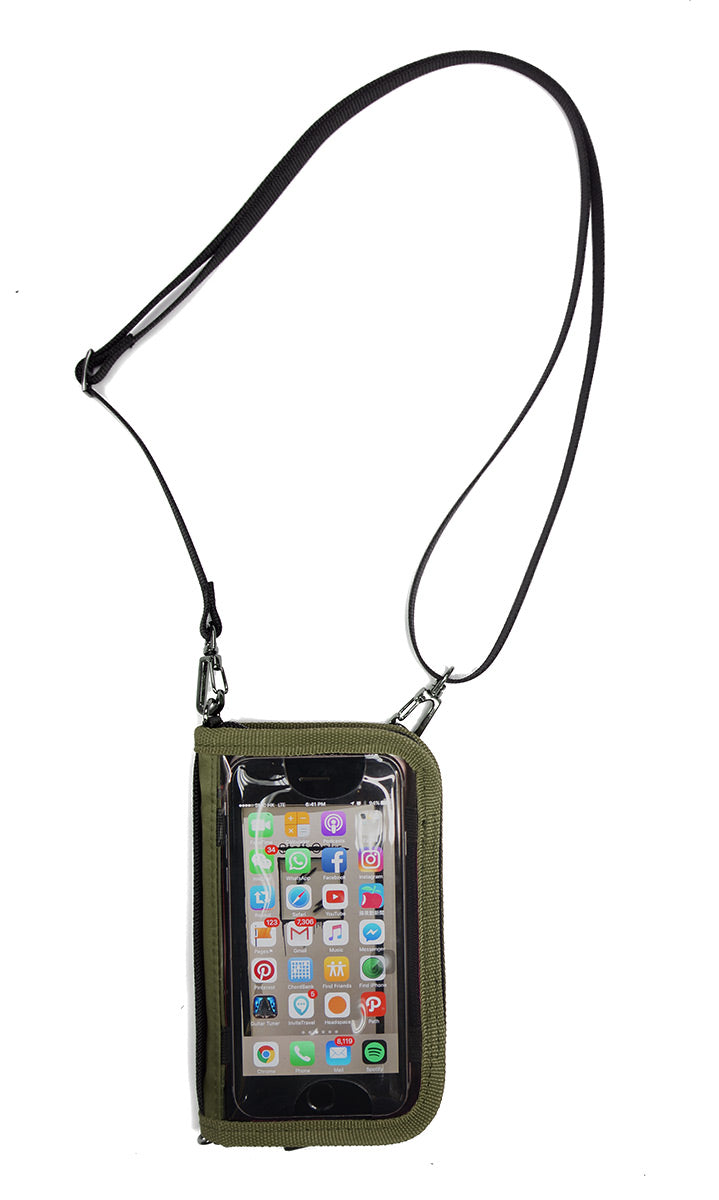 <A 000a001z6> Fungolia Smartphone Charging Pouch (Green)