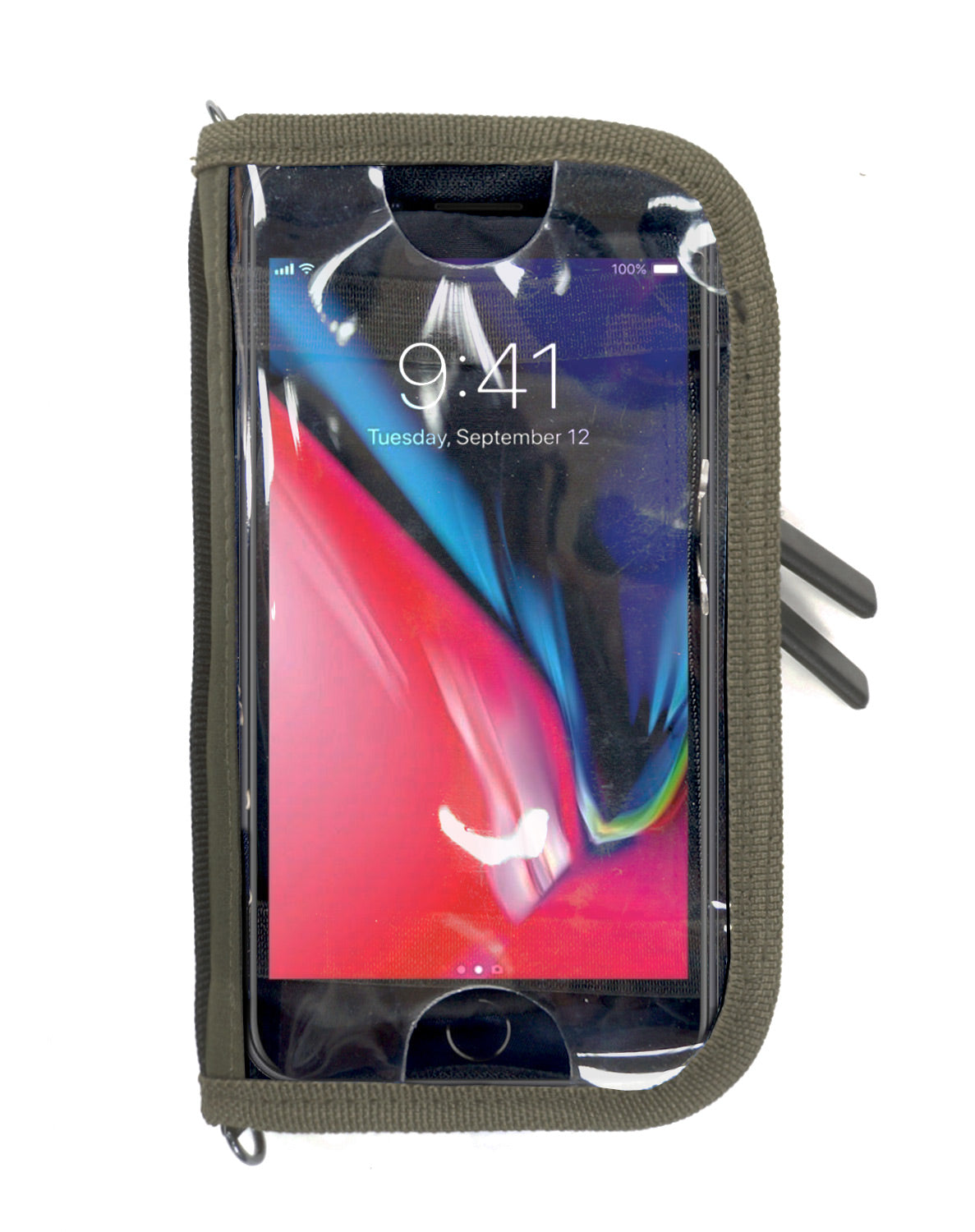 <A 000a001z6> Fungolia Smartphone Charging Pouch (Green)