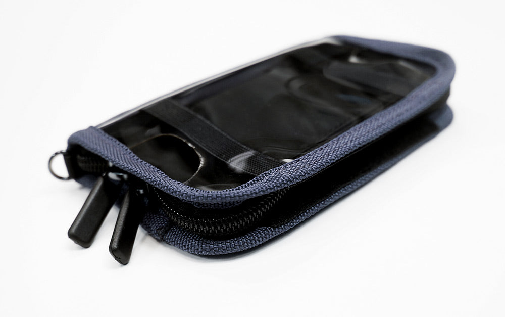 <A 000a001z7> Fungolia Smartphone Charging Pouch (Navy)