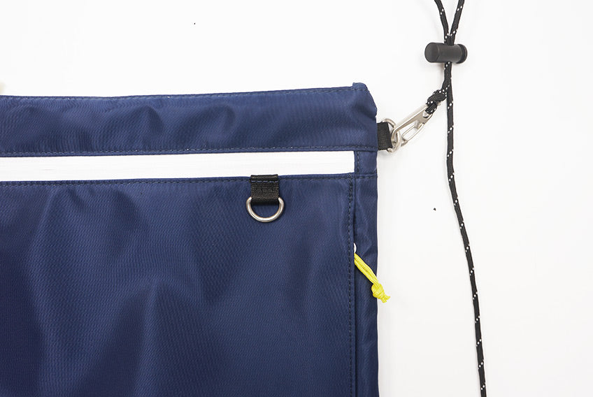 <A 000a20ca> Fungolia Essentials Shoulder Bag (Navy)