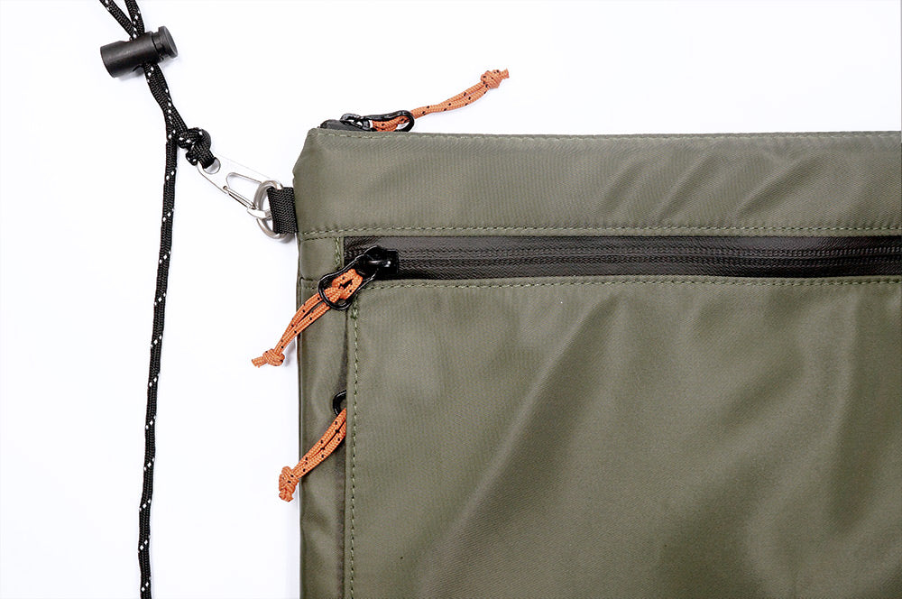 <A 000a20ba> Fungolia Essentials Shoulder Bag (Army Green)