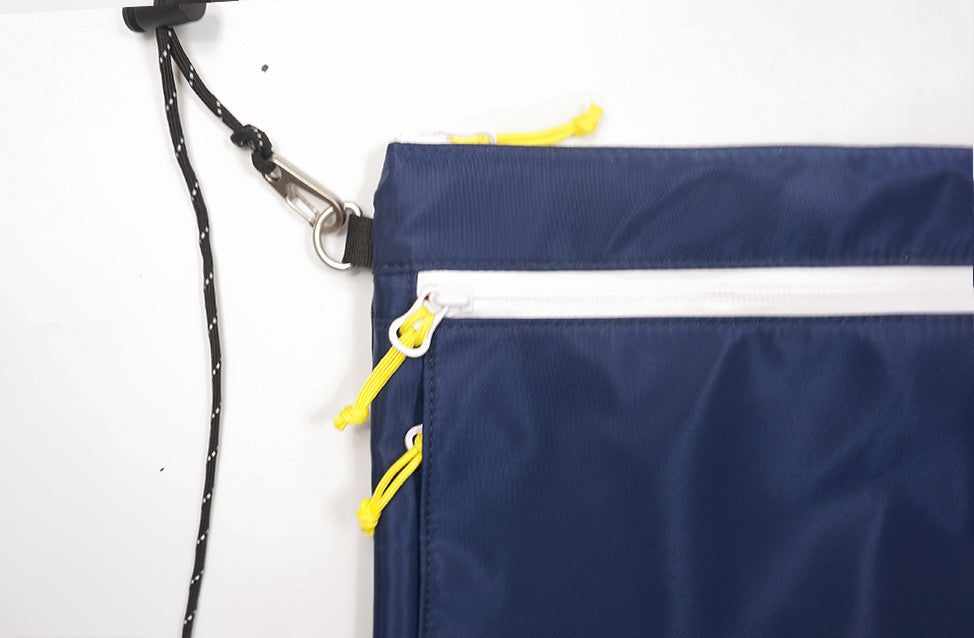 <A 000a20ca> Fungolia Essentials Shoulder Bag (Navy)