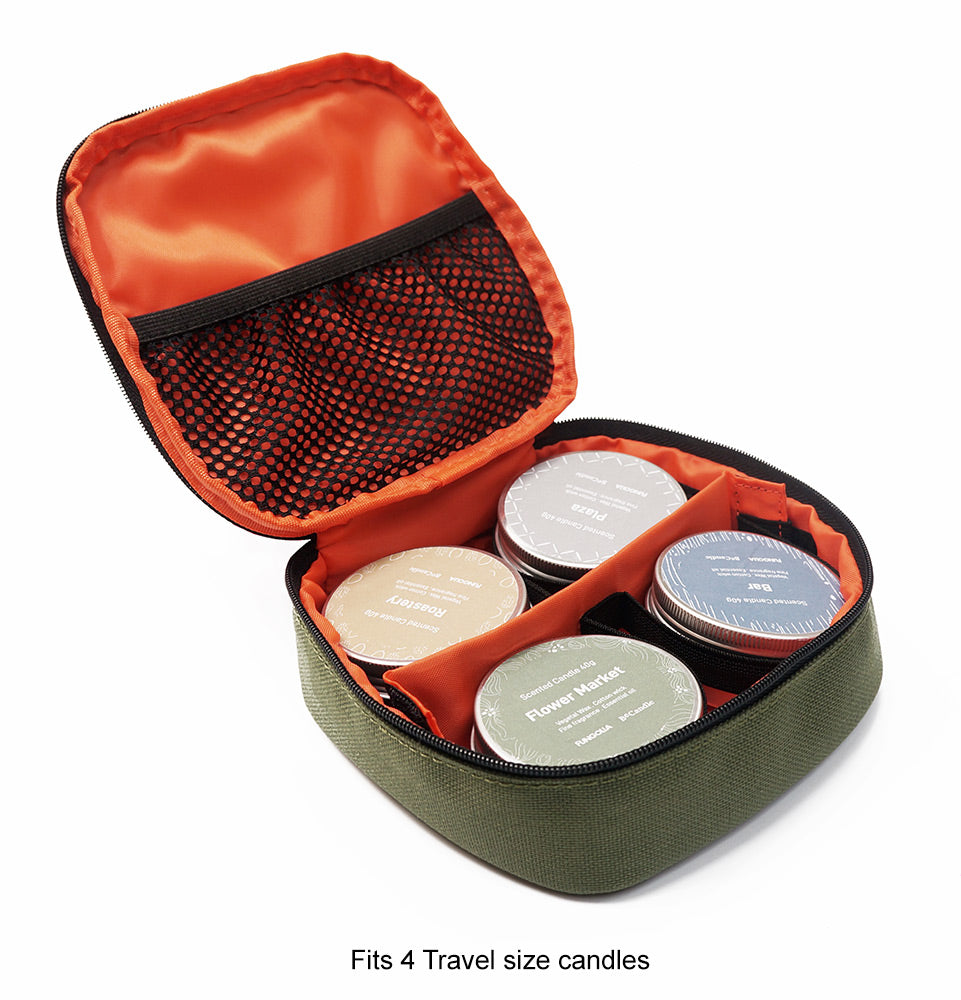 <A 000a67> Fungolia Travel Pouch for scented products (Army Green)