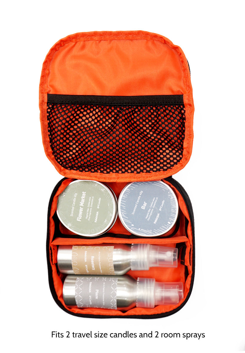 <A 000a69> Fungolia Travel Pouch for scented products (Black)