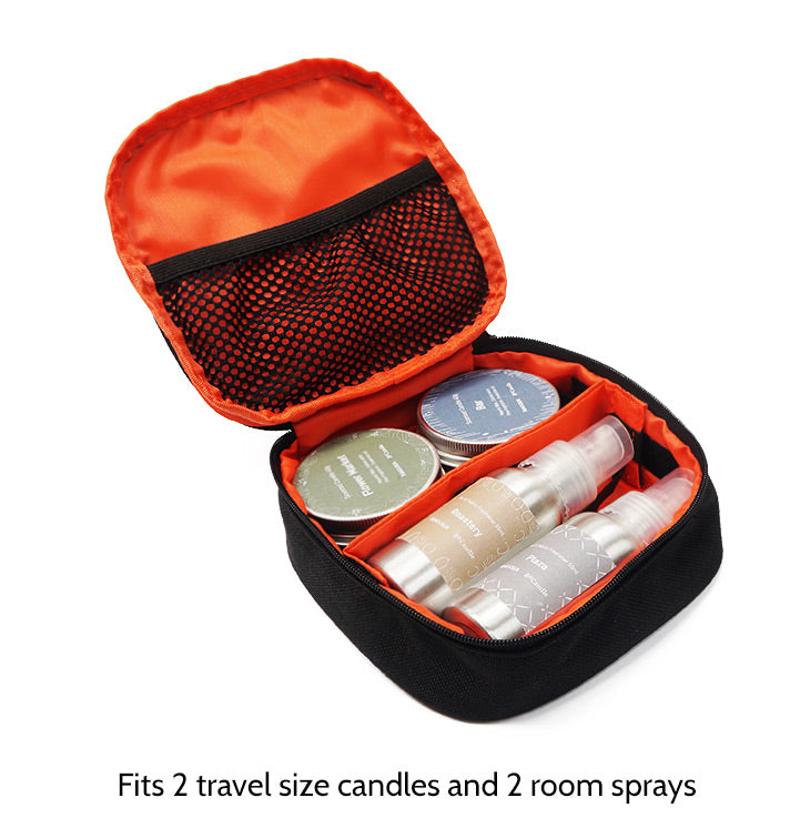 <A 000a69> Fungolia Travel Pouch for scented products (Black)