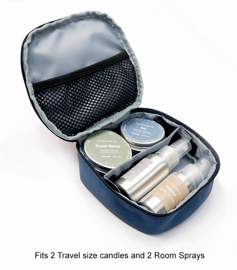 <A 000a68> Fungolia Travel Pouch for scented products (Navy Blue)