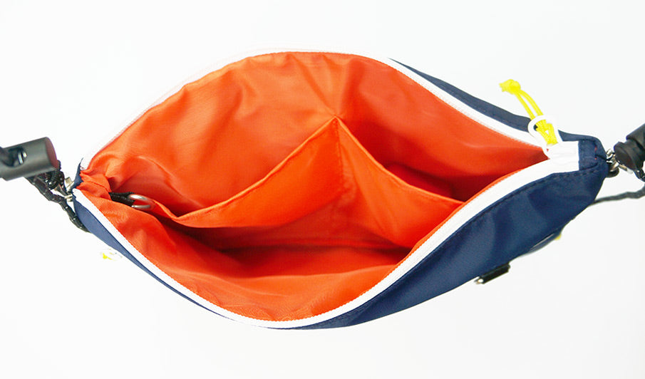 <A 000a20ca> Fungolia Essentials Shoulder Bag (Navy)