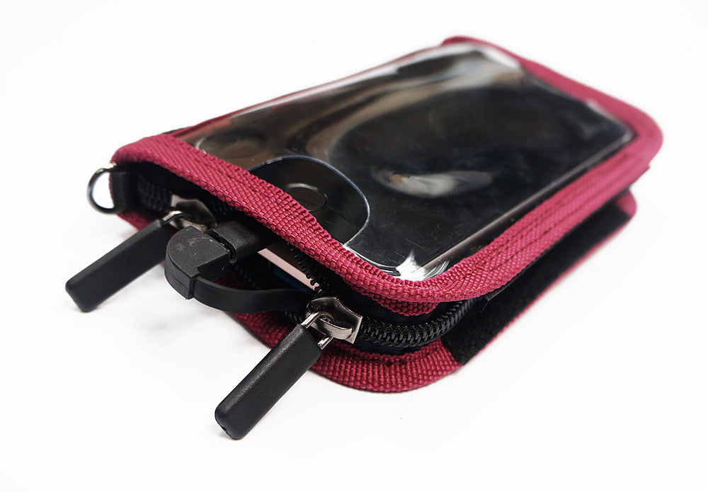 <A 000a001z8> Fungolia Smartphone Charging Pouch (Burgundy)