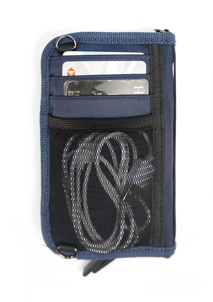 <A 000a001z7> Fungolia Smartphone Charging Pouch (Navy)