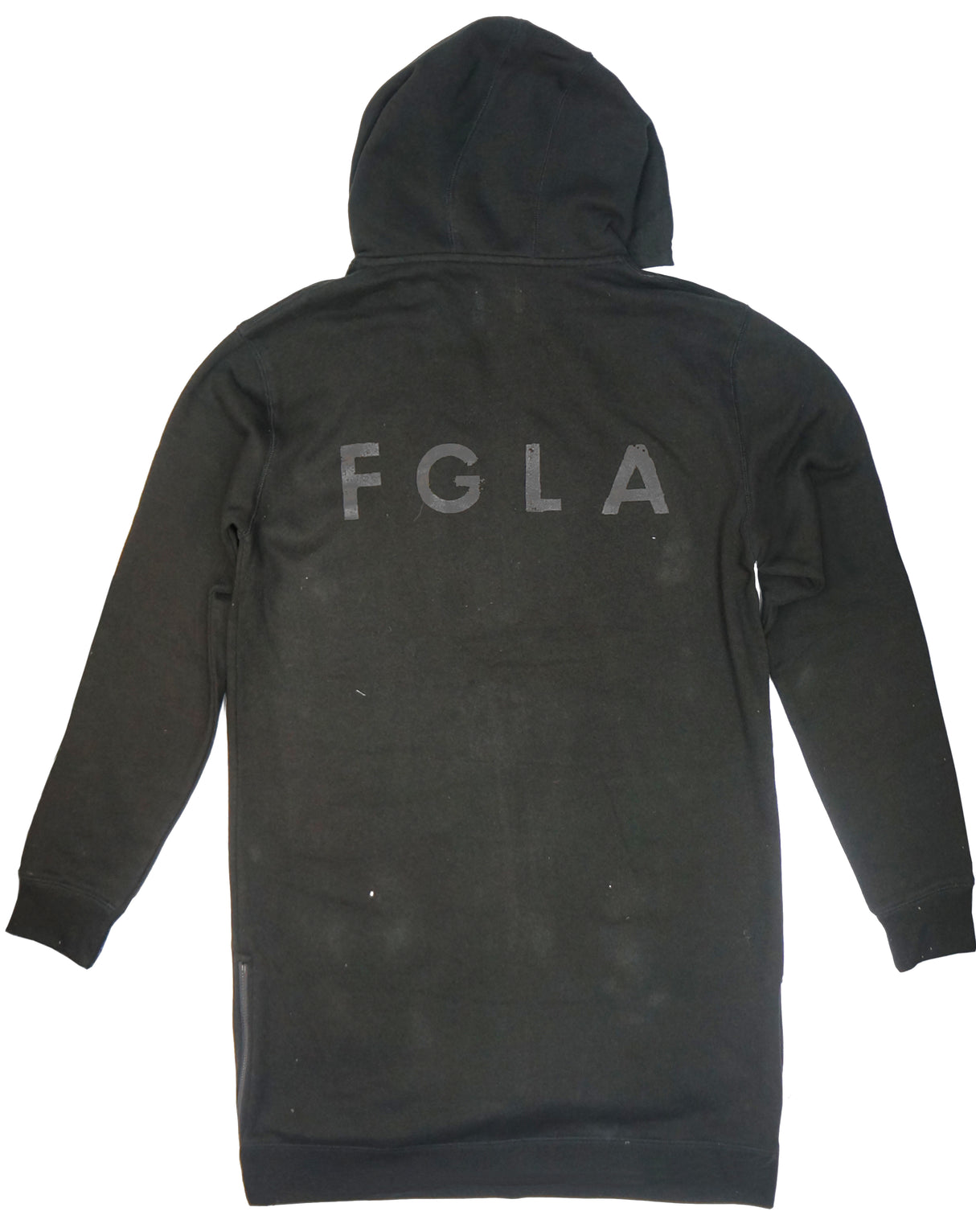 <A 000a001y6c7>Fungolia Fleece Zip Long Hoodie - Basic Thunder (black)