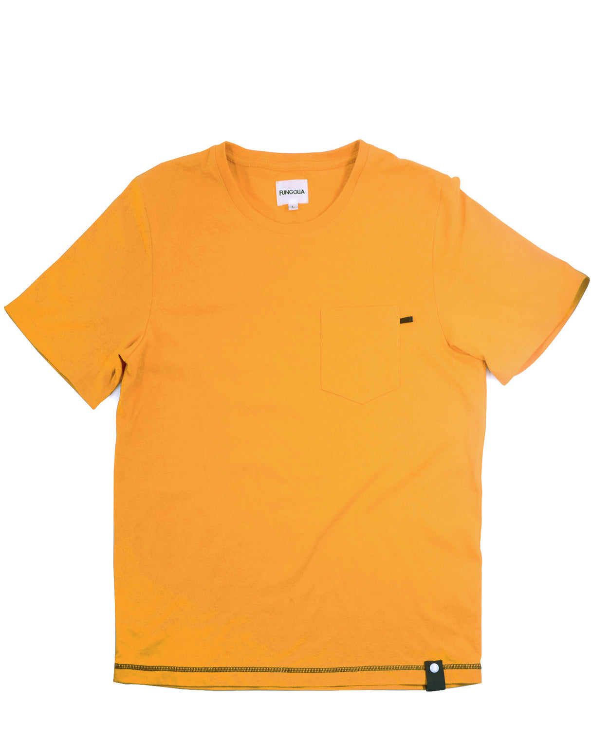 <A 062>Muse Pocket Tee - Mustard Yellow (Plain)