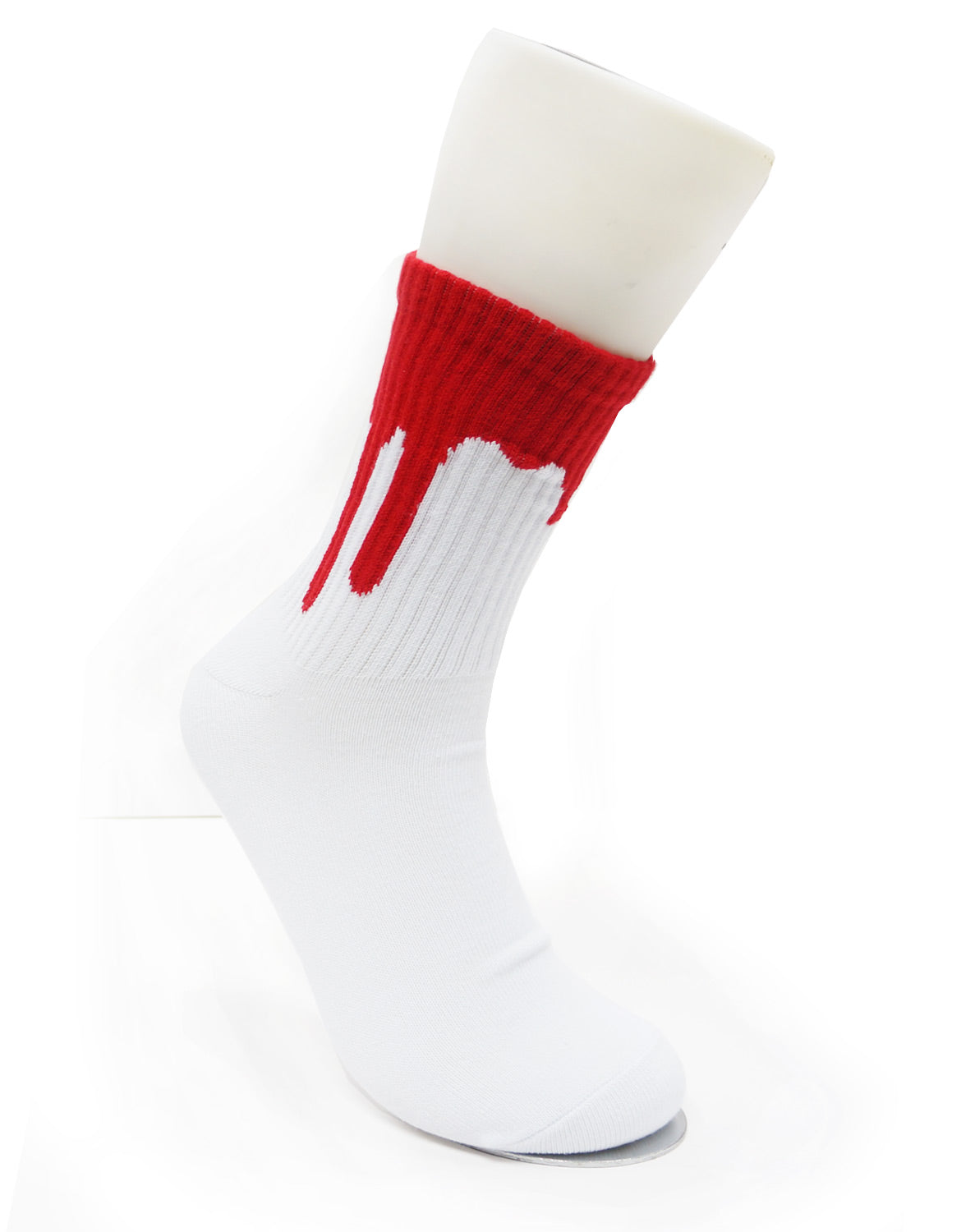 <A 000a009c> Fungolia Socks - Drip (Red)