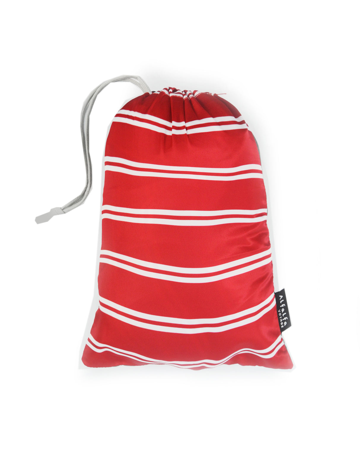 <A 000a60>Stripe Hoodie Pillow - Red/White Stripe