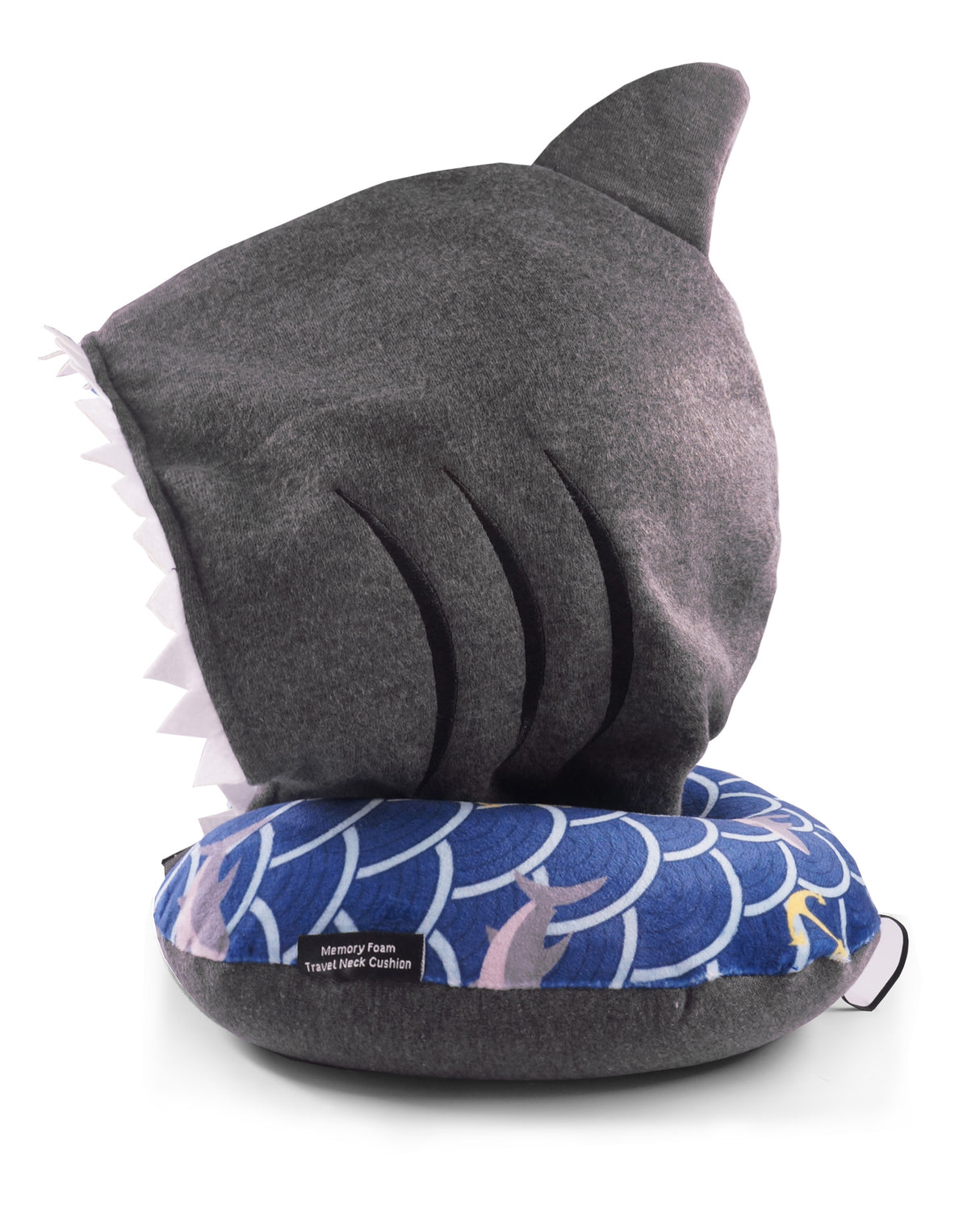 <a>「ハワイシャーク」メモリーフォームトラベルフーディーピロー</a>