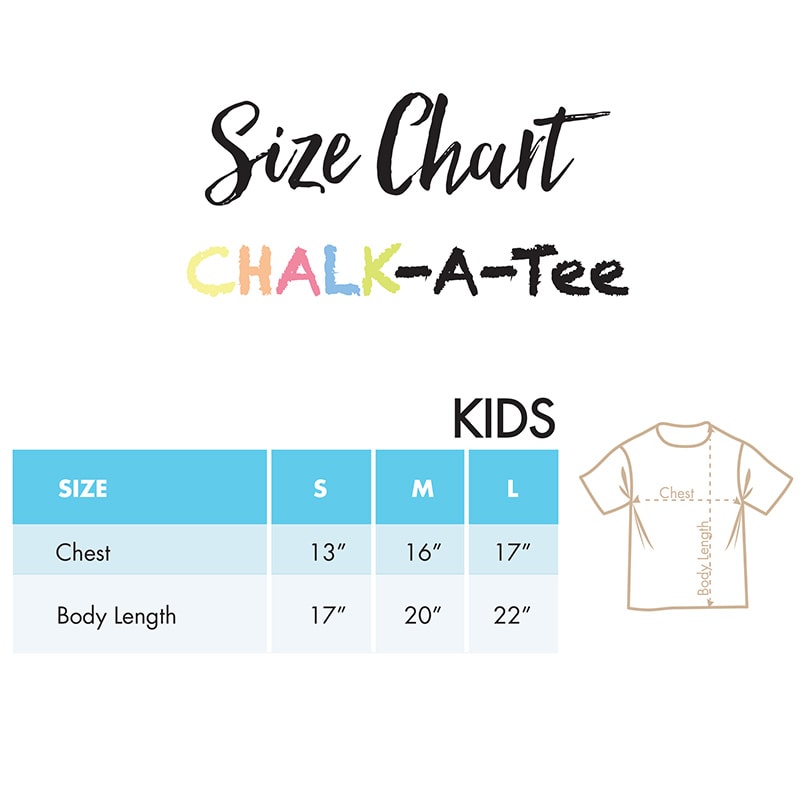<AU07> Chalkapella Chalk-A-Tee (Kids)