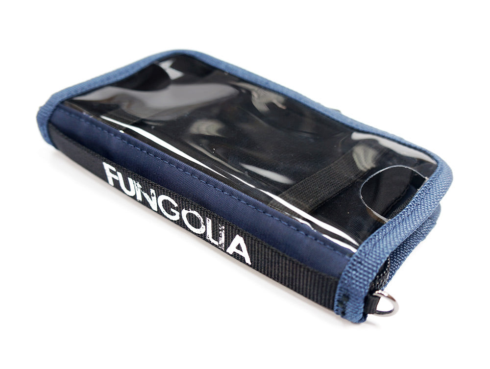 <A 000a001z7> Fungolia Smartphone Charging Pouch (Navy)