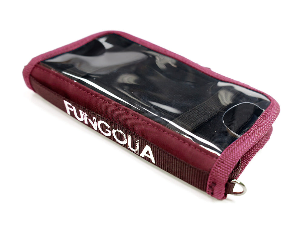 <A 000a001z8> Fungolia Smartphone Charging Pouch (Burgundy)