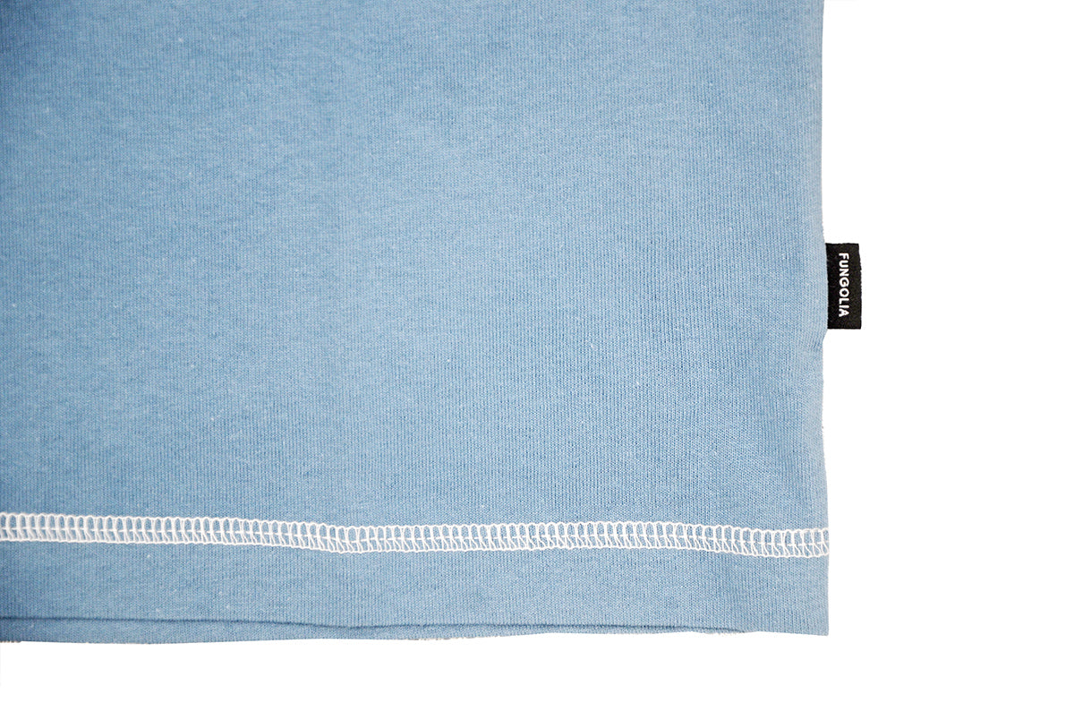 <A 001a19>Dream Catcher - Garment Dyed Tee (Blue)