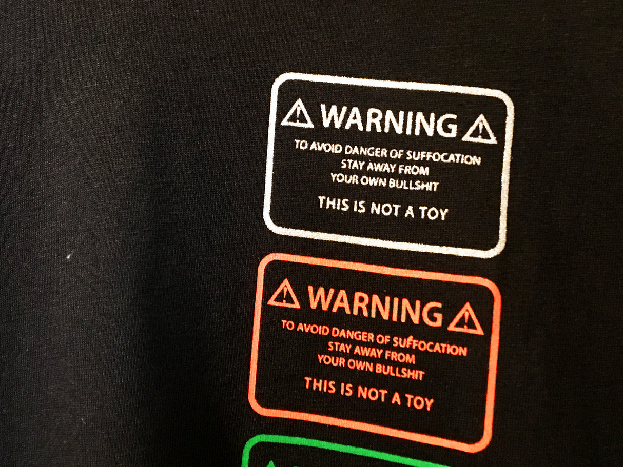 <A 000a002wb> Warnings - Black