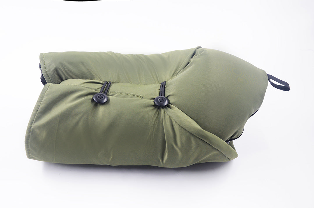<A 000a001z9b> Fungolia MA-1 Memory Foam Travel Hoodie Pillow (green)