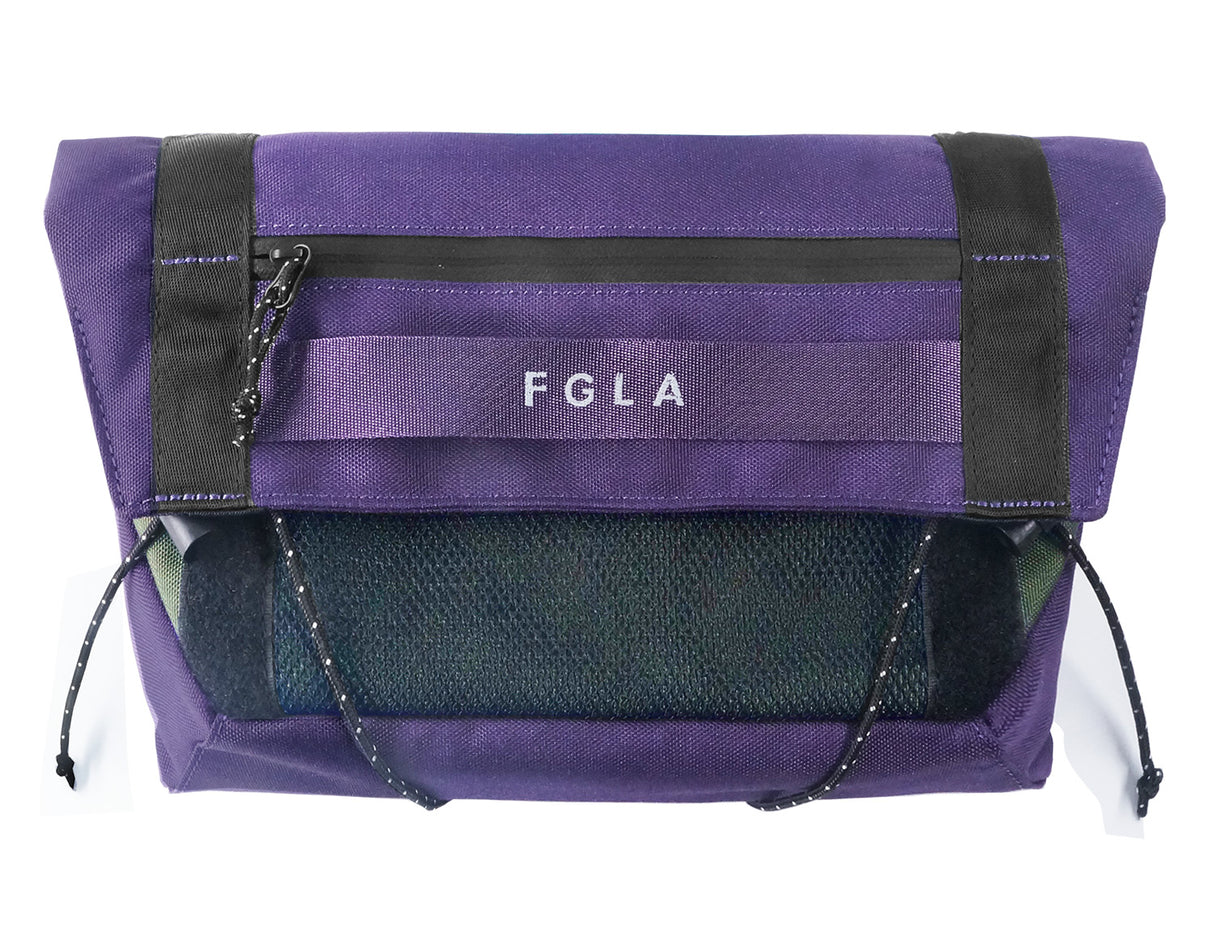 <A 000a001v2> Fungolia multi-purpose pouch (Purple/Olive Green)