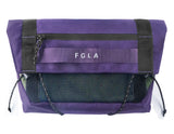 <A 000a001v2> Fungolia multi-purpose pouch (Purple/Olive Green)