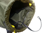 <A 000a001l02> LARGE SIZE Premium drawstring backpack (Green/Yellow)