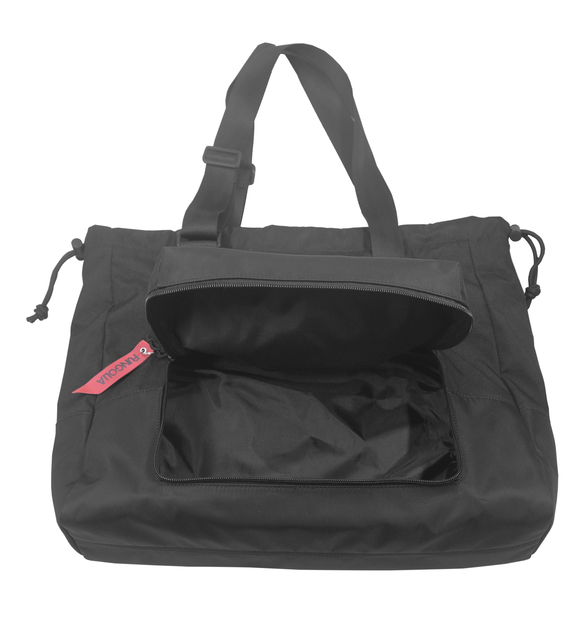 Classic Gym Tote Bag (All Black) FUNGOLIA