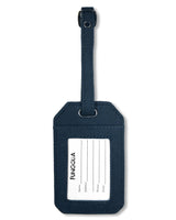 <Ah9> Fungolia Canvas Luggage Tag - Travel Guru (Navy Blue)