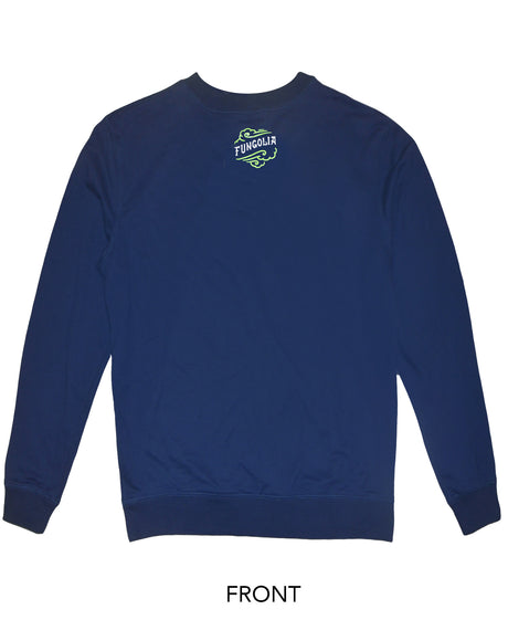 <Ab 005b> Fungolia Classic sweatshirt - Monkey in the Wind (Navy)