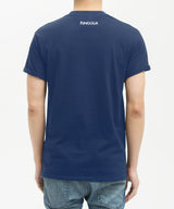 <S025>Who's Crazy Tee (Navy Blue)