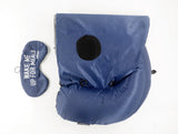 <A 000a001z9c> Fungolia MA-1 Memory Foam Travel Hoodie Pillow (Navy blue)
