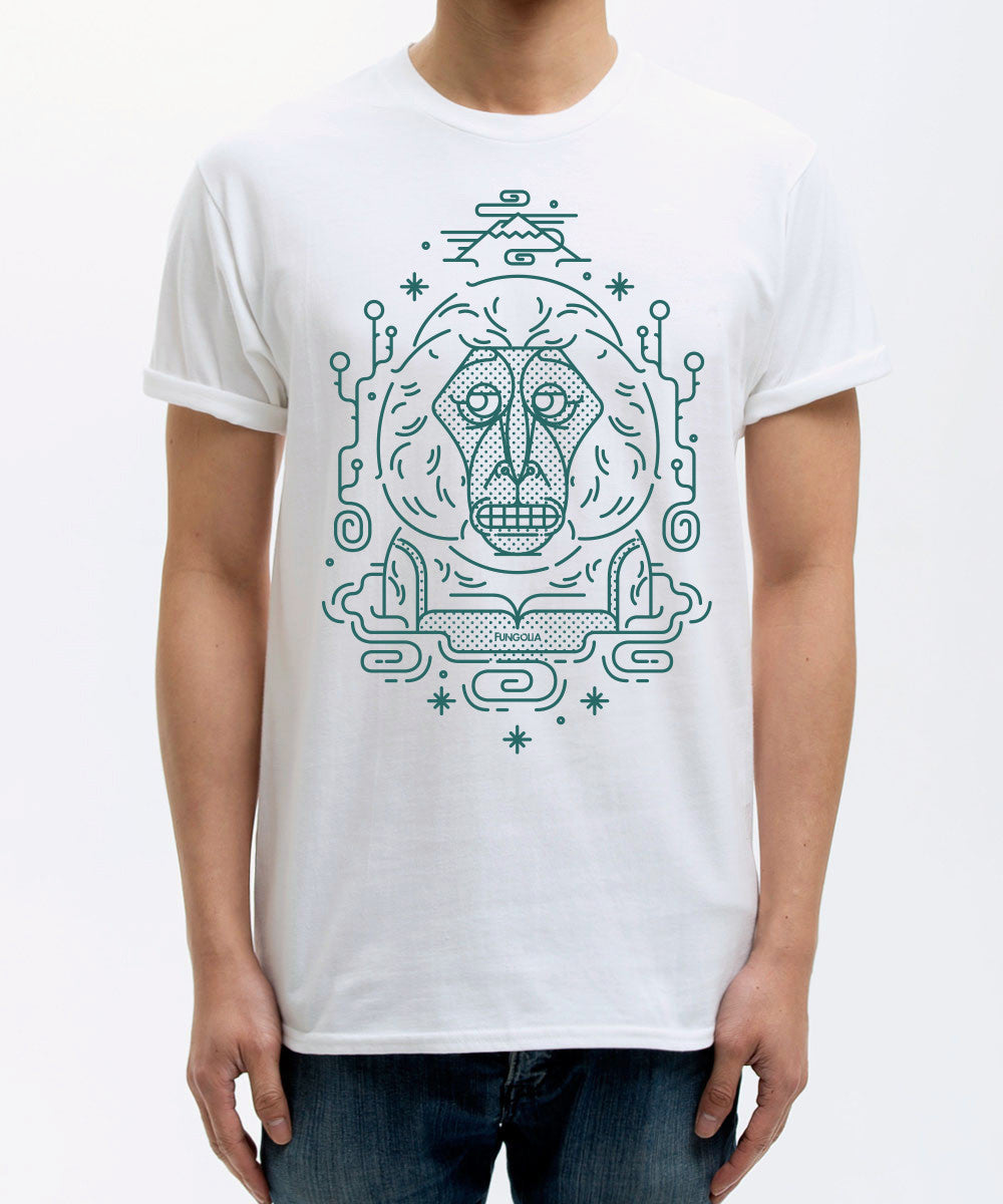 <S017>Travel Animal Tee - The Japanese Macaque