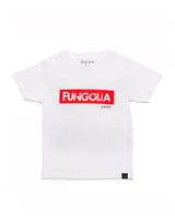 <AU12> Fungolia Junior Logo Tee (Red on White)