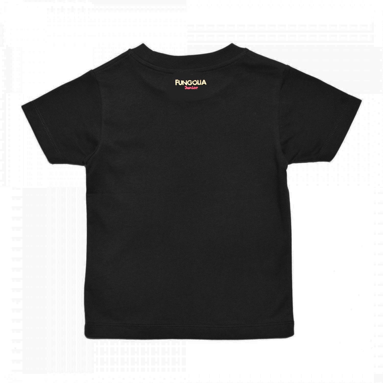 <AU10> Fungolia Junior Logo Tee (White on Black)
