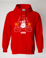<V004> SingSingSingSing Red Hoodie