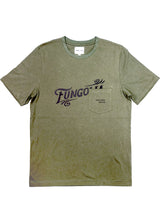 <A 000a42> Vintage Logo Pocket Tee - (Army Green)