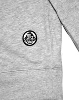 <Ab 27> Fungolia Non-fleece Hoodie - Plain (Grey)