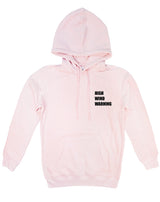 <A 000a001y6c2>Fungolia Fleece Hoodie - High Wind Warning (Light Pink)