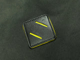 <A 000a001l02> LARGE SIZE Premium drawstring backpack (Green/Yellow)