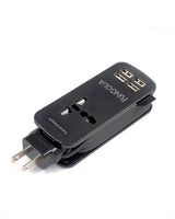 <A 000a001m09c> Fungolia Ultimate Charging Kit - Black (Pouch+Adaptor+Extension Cord Charger)