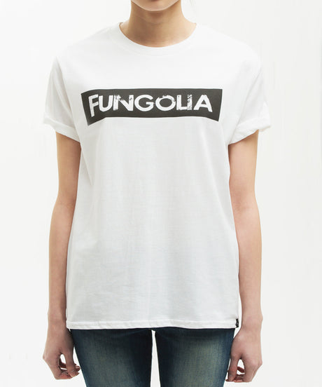 <t001>Fungolia 標誌 T 卹（白色）</t001>