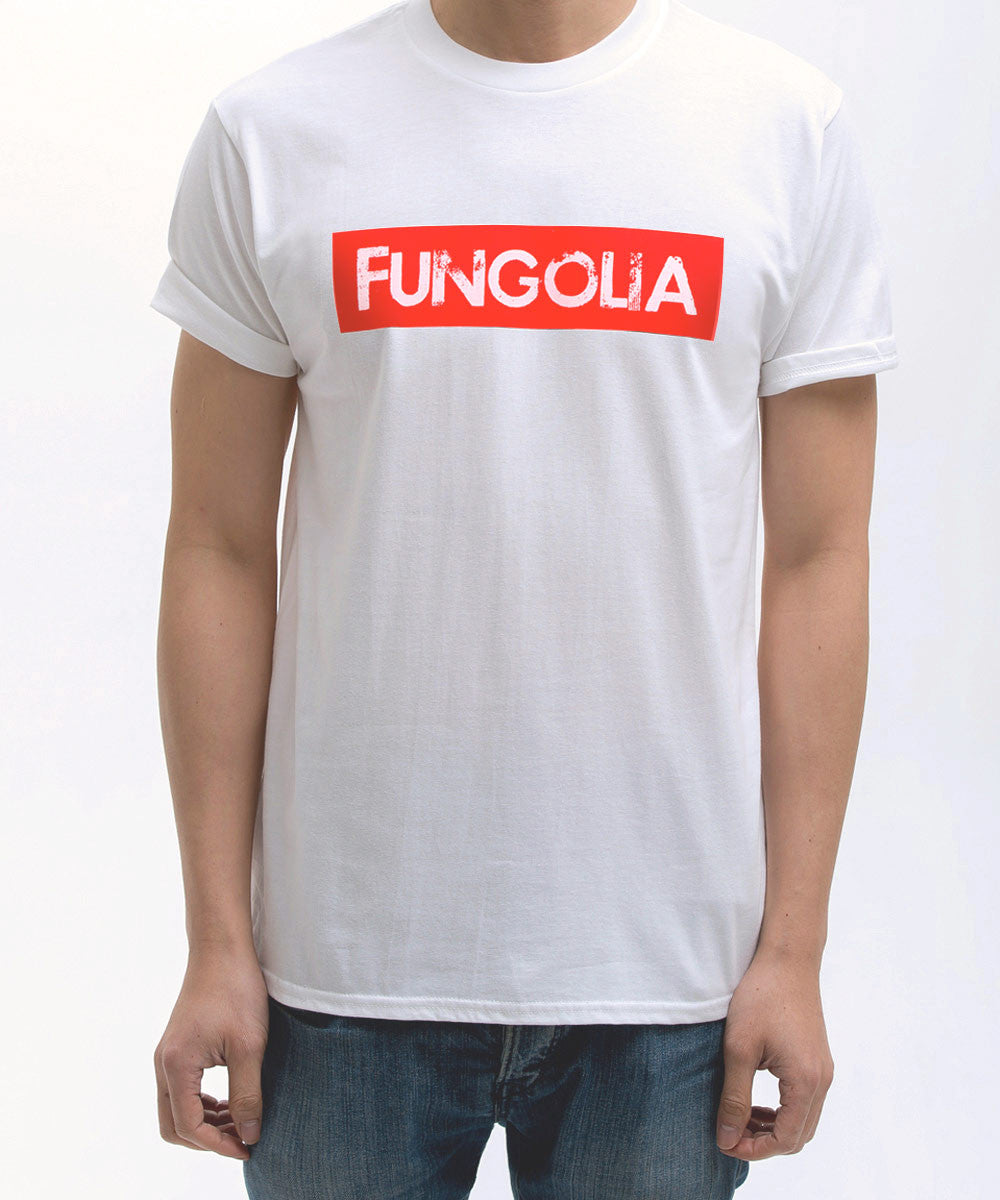 <Q004>Fungolia Logo Tee (Summer Red)