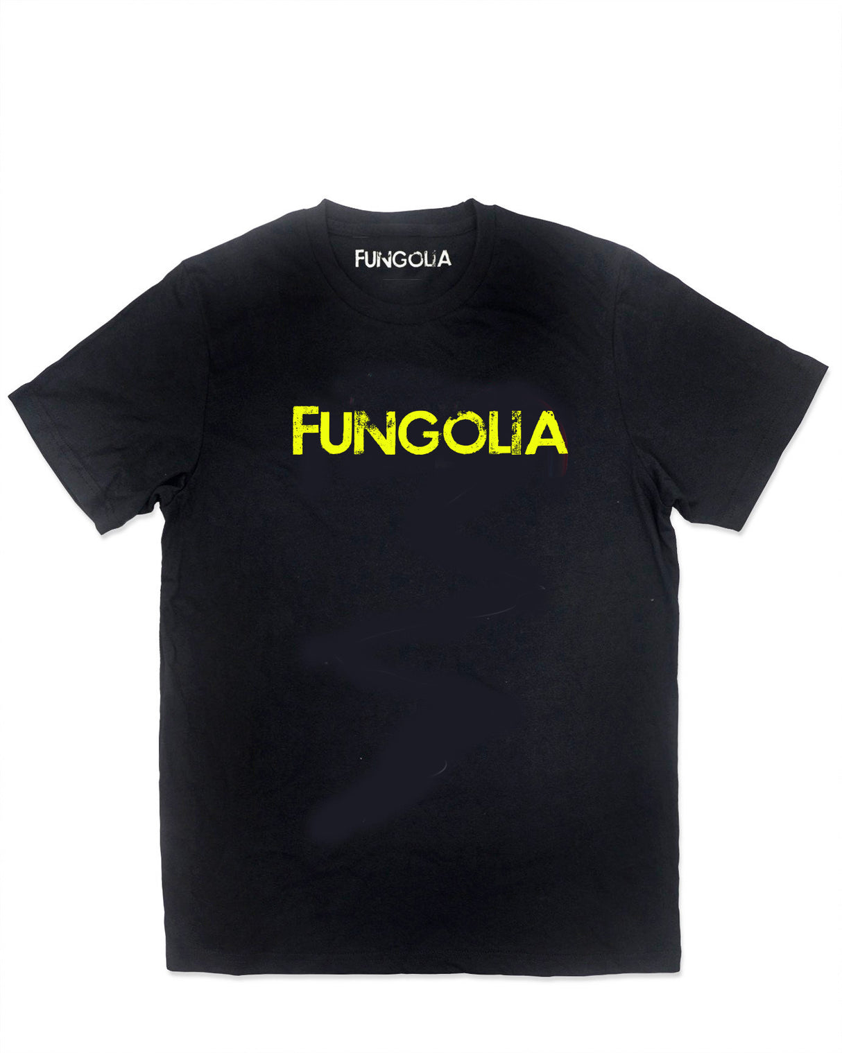 <A 000a003f> Neon Yellow Logo Tee (Black)