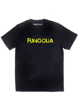 <A 000a003f> Neon Yellow Logo Tee (Black)