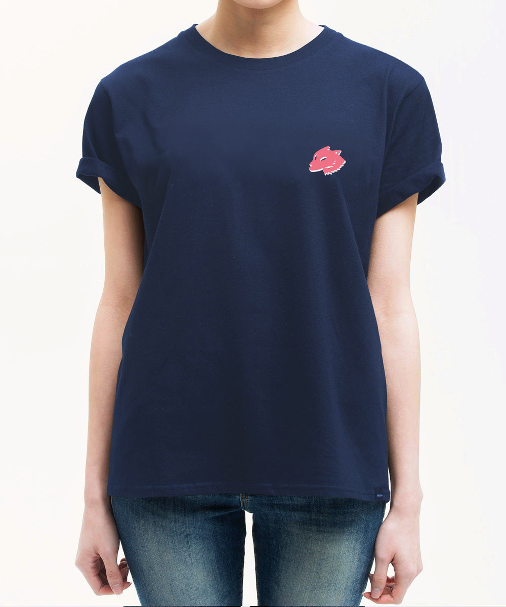 <A 072>TA Wolf Tee (Navy)