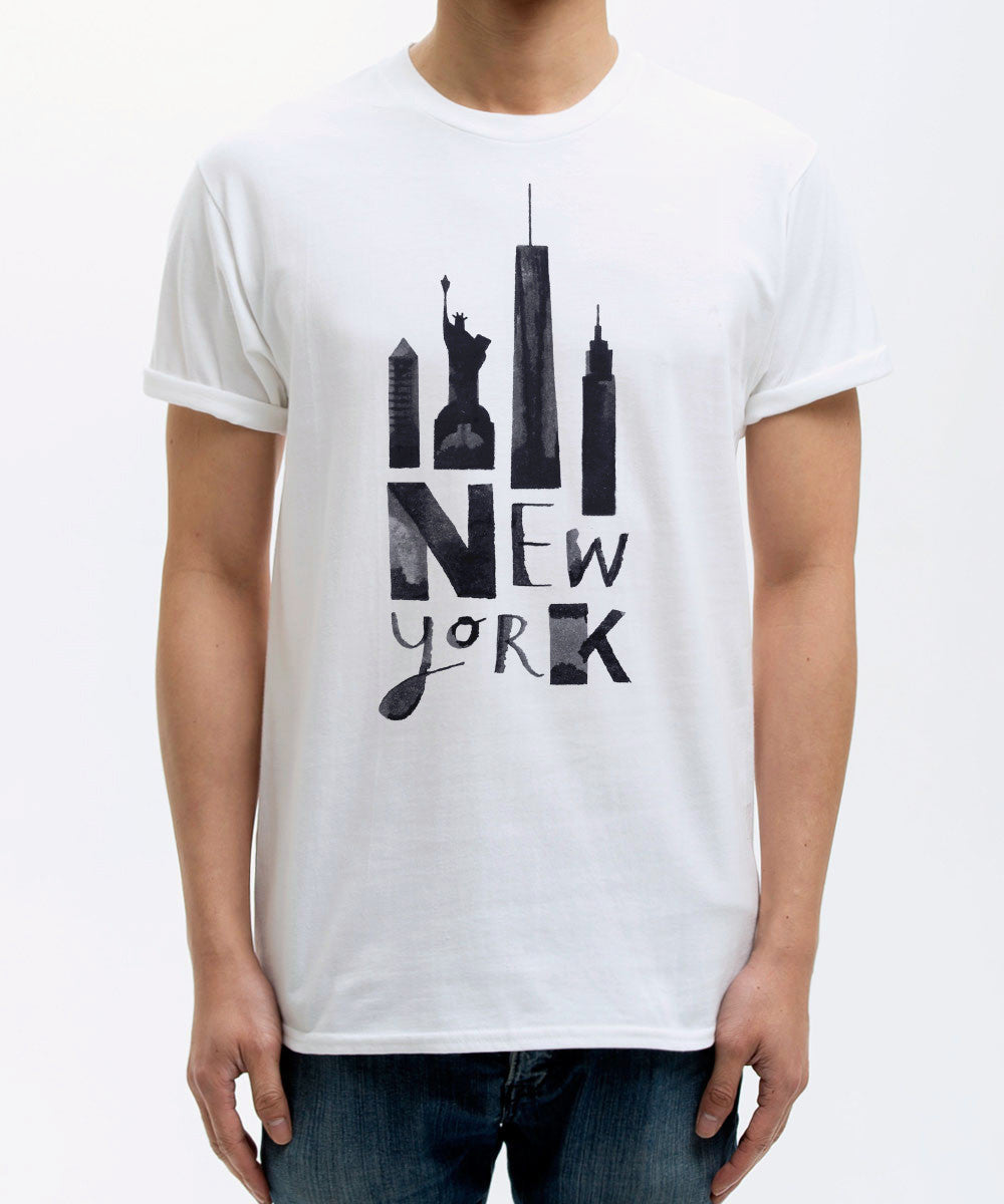 <S008>Fungolia Destination New York Tee