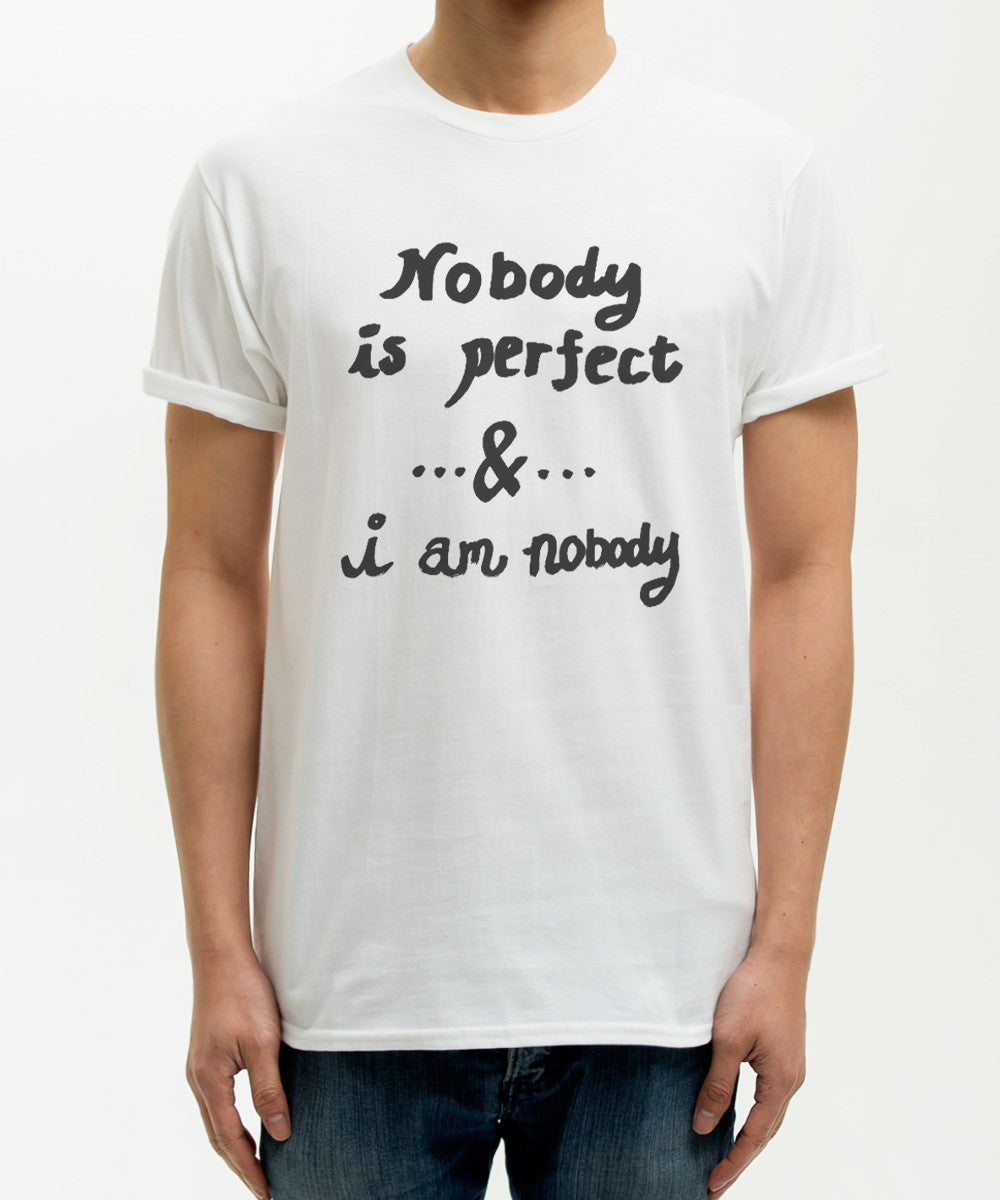 <T002e> Nobody's Perfect Tee