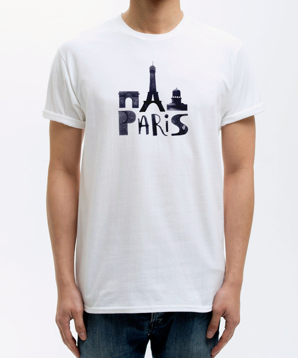 <S007>Fungolia Destination Paris Tee