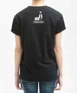 <T007> Travel Animal Tee (Black)